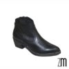 botin campero piel negro